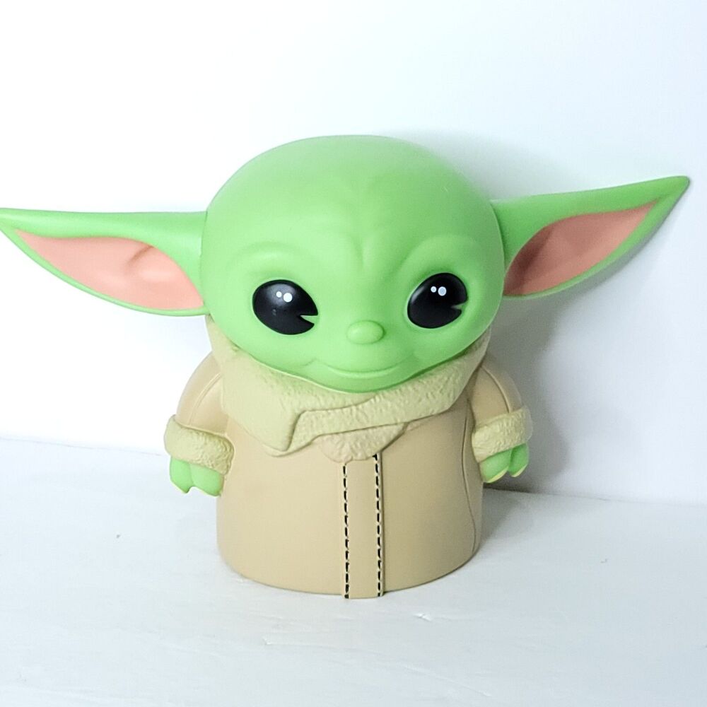 Baby Yoda Grogu The Child Coin Piggy Bank Star Wars Coin Bank PVC Mandalorian